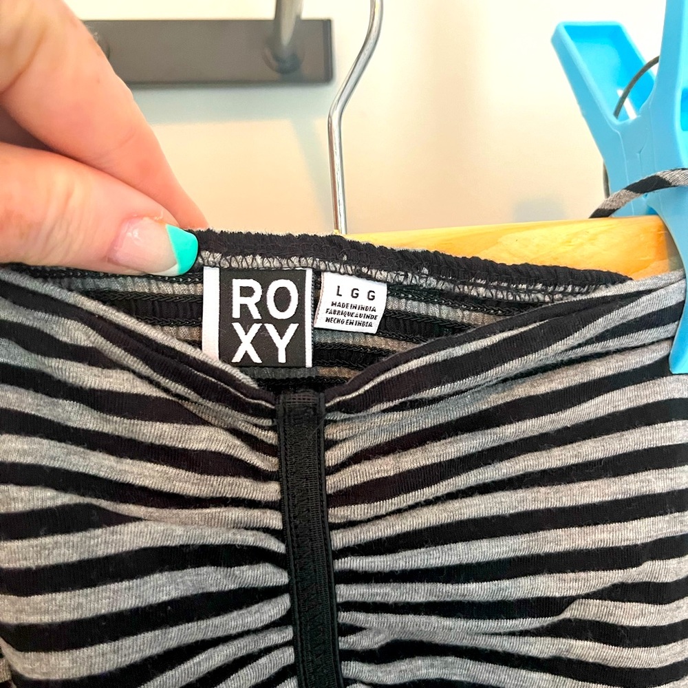 Roxy strapless top with back cut out